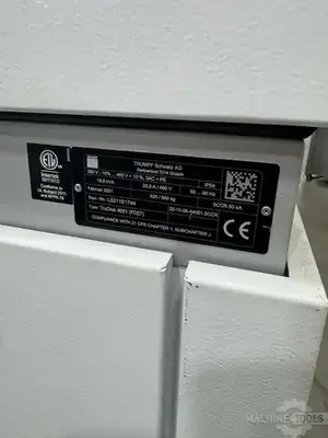 USED 2021 TRUMPF TRULASER CELL 8030