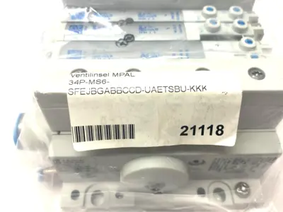 NEW FESTO CONFIGURED VALVE MANIFOLD