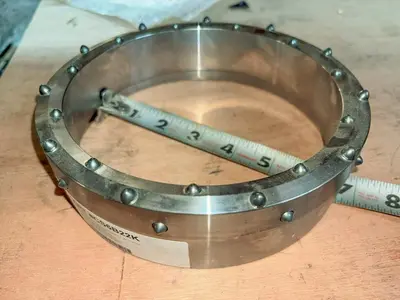 New | in-Stock AFTERMARKET 6" DUAL ROTARY SHOE – 22 BALLISTIC BUTTON ASSEMBLY Drilling Attachments Pennsylvania US | East West Machinery & Drilling #1418078