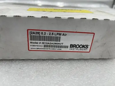 Brooks Instrument Model 2510a2a29snvt Stock K-2152