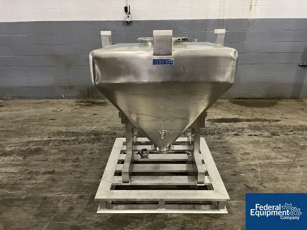 USED Servolift 500 Liter Servolift Bin, S/S