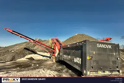 Used 2021 SANDVIK QA451 Vibratory Screens Pennsylvania US | Proxy Equipment #1385427