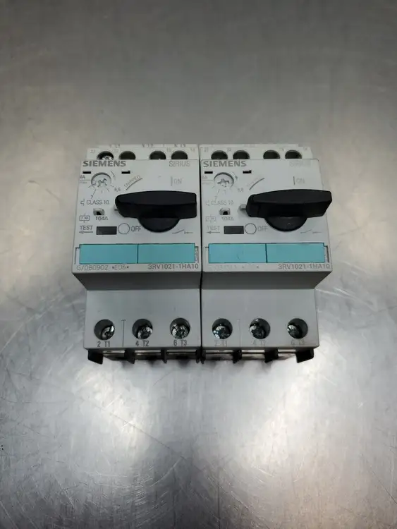 Used Siemens 3RV1021-1HA10 SIRIUS Manual Motor Starter Protector Breaker Starters South Carolina US | Palmetto Automation #1158908