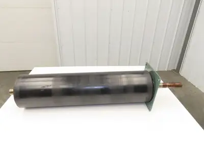 Hytrol Conveyor 8" x 36" Center Drive Pulley 33"BF 1-11/16" x 1.5" Ext Shaft