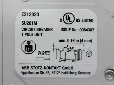 NEW ABB SU201M-K2A