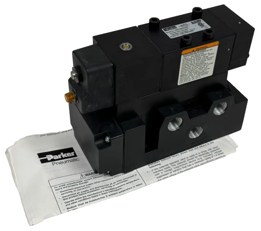 NEW PARKER H2E15BGC23A SOLENOID VALVE 150PSI 110/120V 50/60HZ H2EVXBGA23A