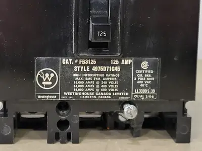 USED WESTINGHOUSE FB3125
