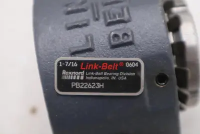Rexnord Link Belt PB22623H 1-7/16" Pillow Block Roller Bearing STK GF459