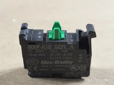 Package of Contact Blocks - 4 x 800F-X01 x 4, 800F-X10, 4 x 800F-N3G