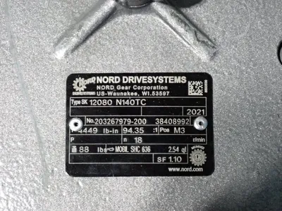 USED NORD DRIVE SYSTEMS 12080N140TC