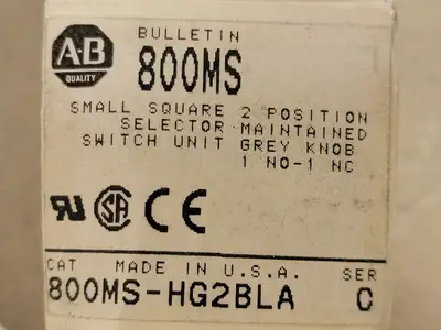 NEW ALLEN-BRADLEY 800MS-HG2BLA