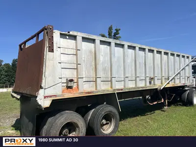 Used 1980 SUMMIT AD 30 Dump Trailers North Carolina US | Proxy Equipment #1388832