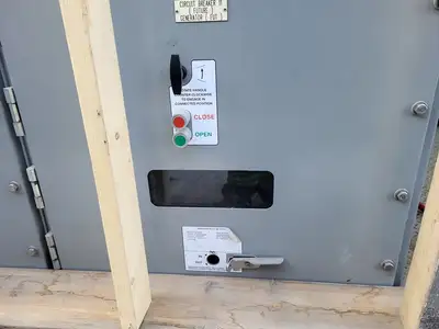 5 kV E-House Genset Control Room PDC w/ 9 x 1200 amp Breaker