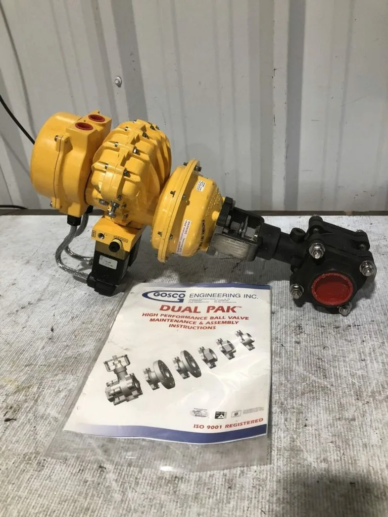 Gosco  1-1/2″ Ball Valve 1000 WOG Kinetrol Actuator