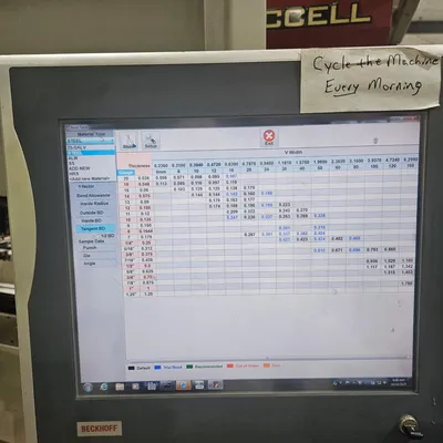 2011 ACCURPRESS 519012 Press Brakes-Hydraulic Power | Asset Exchange Corporation (11)