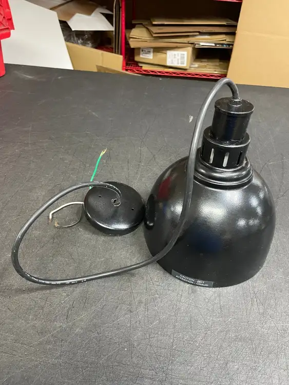 Used Hatco Used Hatco DL-750-RL Decorative Ceiling Mount Heat Lamp Food Warmer 110V 250W Heat Lamps (Food) Illinois US | Falcon Restaurant Supply #1376138