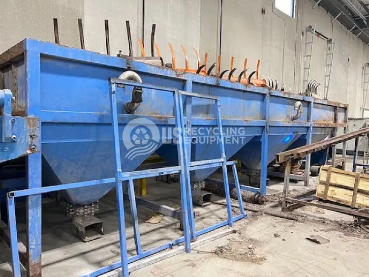 Used UNKNOWN MANUFACTURER: USED PLASTICS SINK FLOAT TANK Misc Recycling | US Recycling Equipment #474940