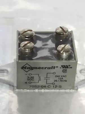 Used MAGNECRAFT 70S2-04-C-12-S Miscellaneous Equipment (Electrical & Power) Ohio US | Surplus Asset Holdings #1399645