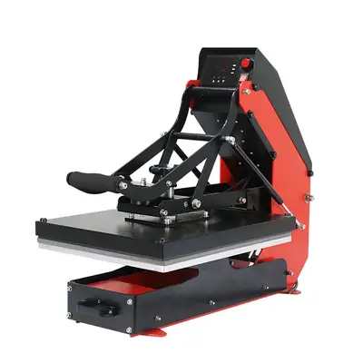 Used _UNKNOWN_ Auto Open T-shirt Heat Press with Slide-out Press Bed Heat Presses Oklahoma US | Wide Image Solutions #1538275