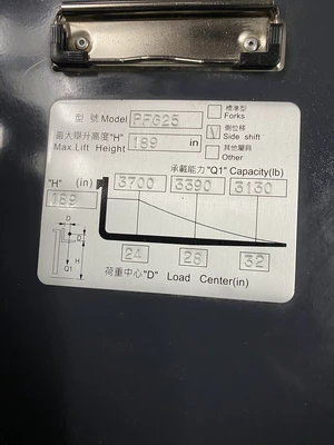 NEW 2025 TAILIFT PFG25