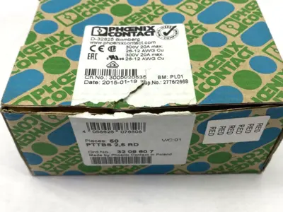 USED PHOENIX CONTACT 3209607, PTTBS 2,5 RD