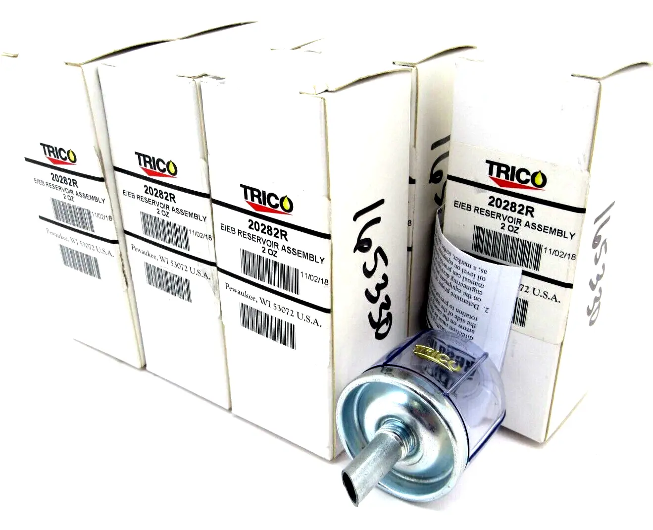 NEW LOT OF 7 TRICO 20282R E/EB RESERVOIR ASSEMBLY 2OZ
