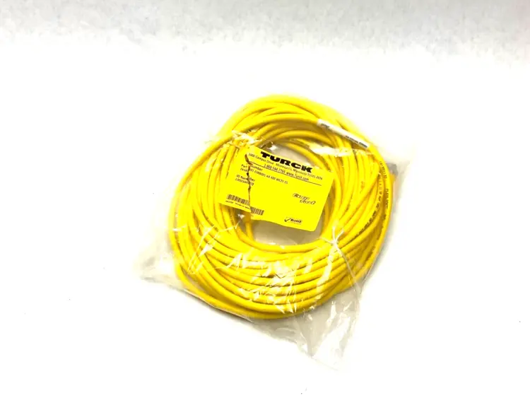 Used TURCK EUROFAST DOUBLE ENDED M12 CORDSET Cable & Wire | Maverick Industrial Sales #1113890