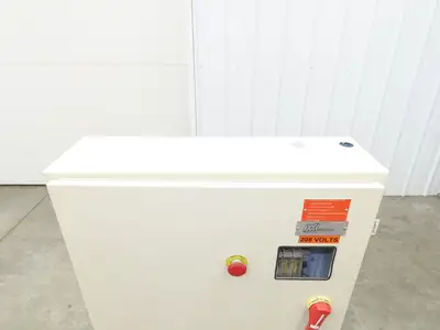 Hoffman Electrical Enclosure 42x36x10" Backplate Wall Mount 100A Disconnect