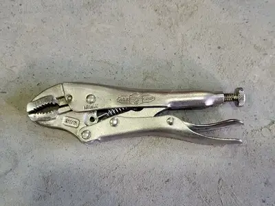6 pcs Assorted Tools (Vise Grip, Riveter, Pliers, Crimper)
