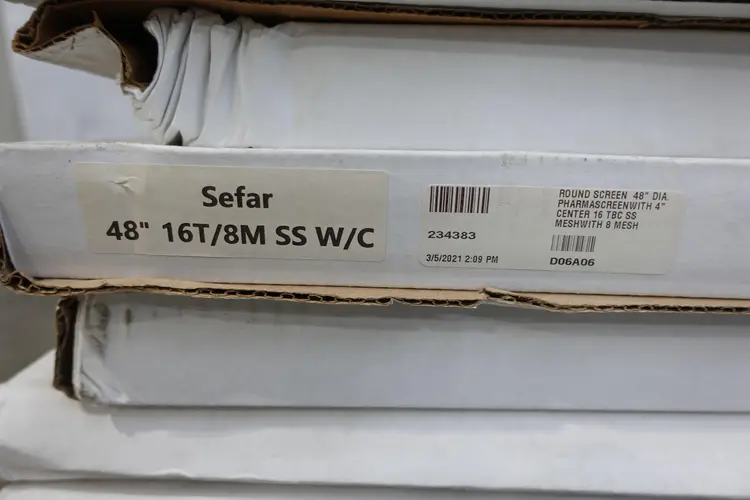 Used SEFAR 234384 D06A06 Screens (Misc) Ohio US | Aucto #1307645