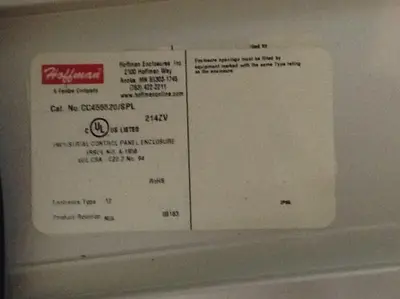 NEW HOFFMAN CC455520/SPL