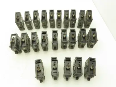 Westinghouse CA-UL Circuit Breaker 20A 1 Pole 120/240V BA Series Lot of 24