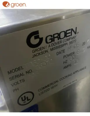 Used GROEN TDBO-20 Electric Cooking Equipment British Columbia CA | Surrey Food Equipment #1545698