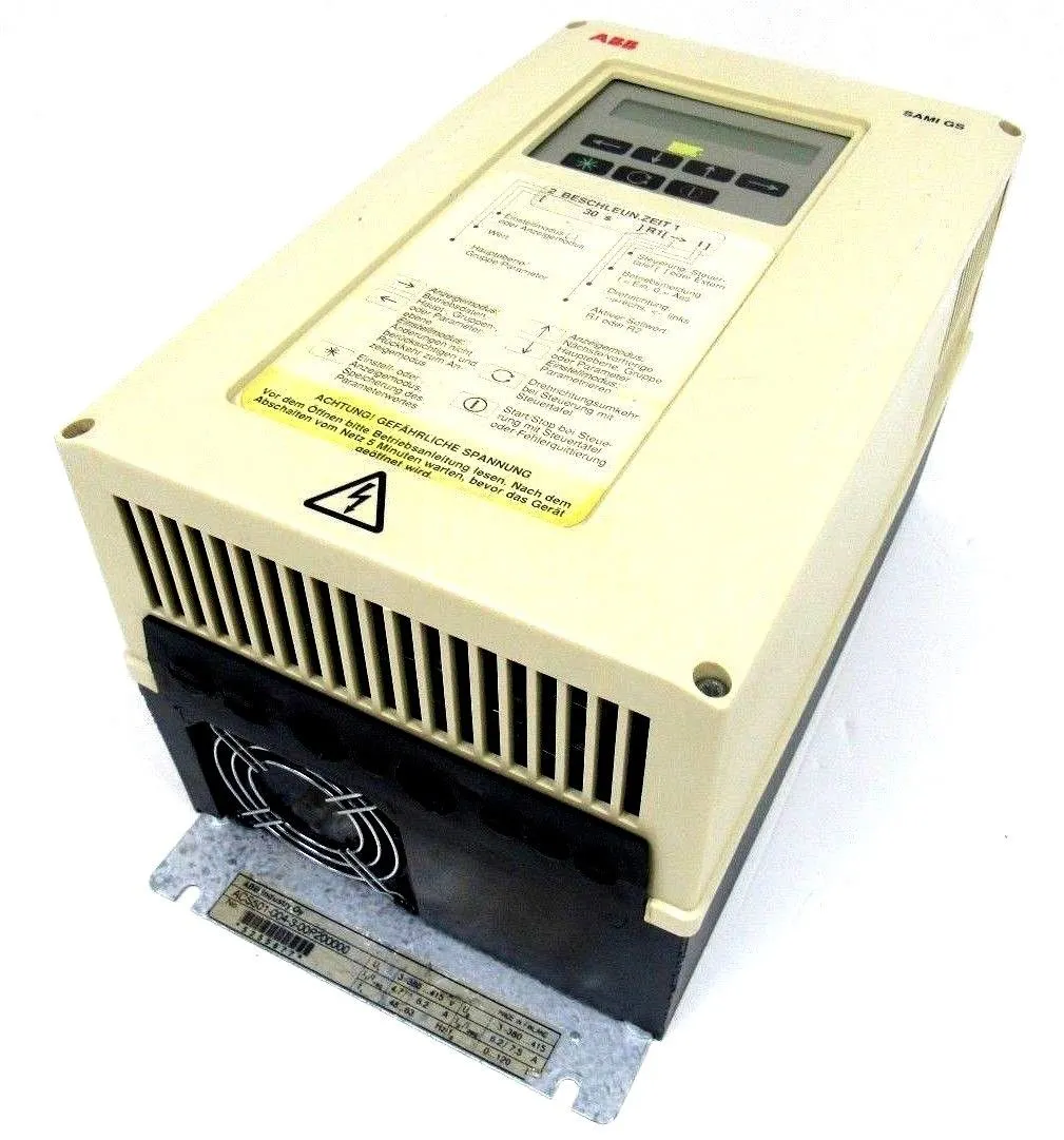 USED ABB ACS501-004-3-00P200000 DRIVE ACS501004300P200000 3HP SAMI GS