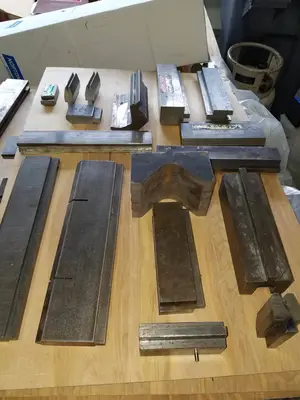 Used Press Brake Tooling – Many Types and Sizes