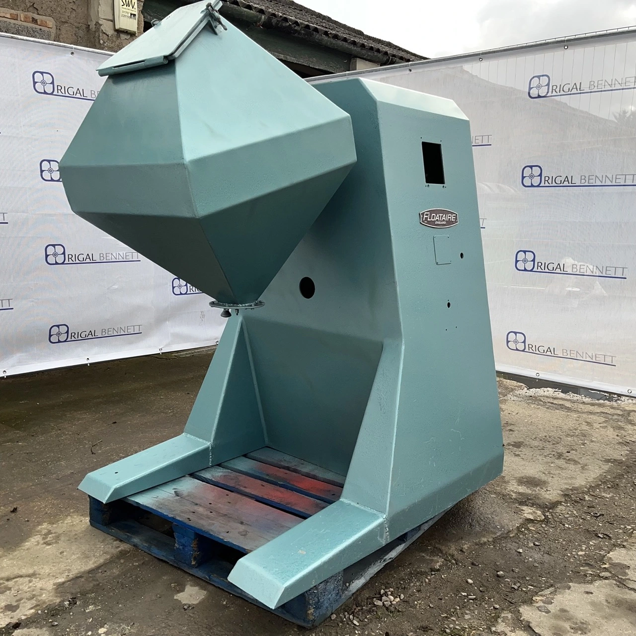 100L S/S Floataire Rotor Cube Powder Blender