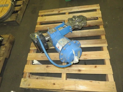 Jamesbury 4"-150  Butterfly Valve with Pneumatic Actuator and Positioner , Unused