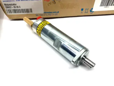 USED ARCHIMEDES PNEUMATIC GEARMOTOR 5077:1 RATIO 0.3KW