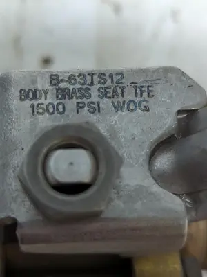 New | in-Stock WHITNEY B-63TS12 Plumbing Equipment Ohio US | Surplus Asset Holdings #1246916