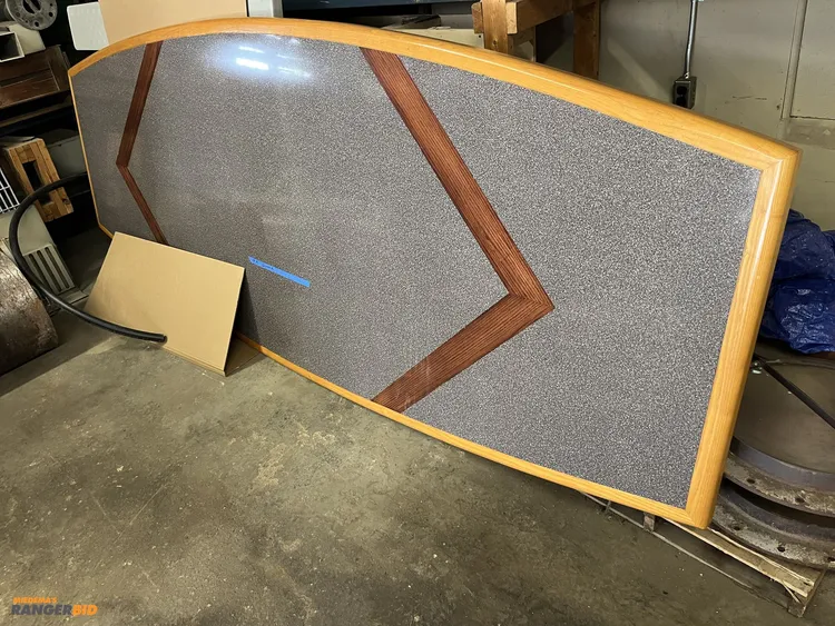 Used (BELIEVED TO BE HERMAN MILLER) CONFERENCE TABLE 12' WITH LEGS _UNKNOWN_ Office Equipment Michigan US | Miedema Asset Management Group #1180509
