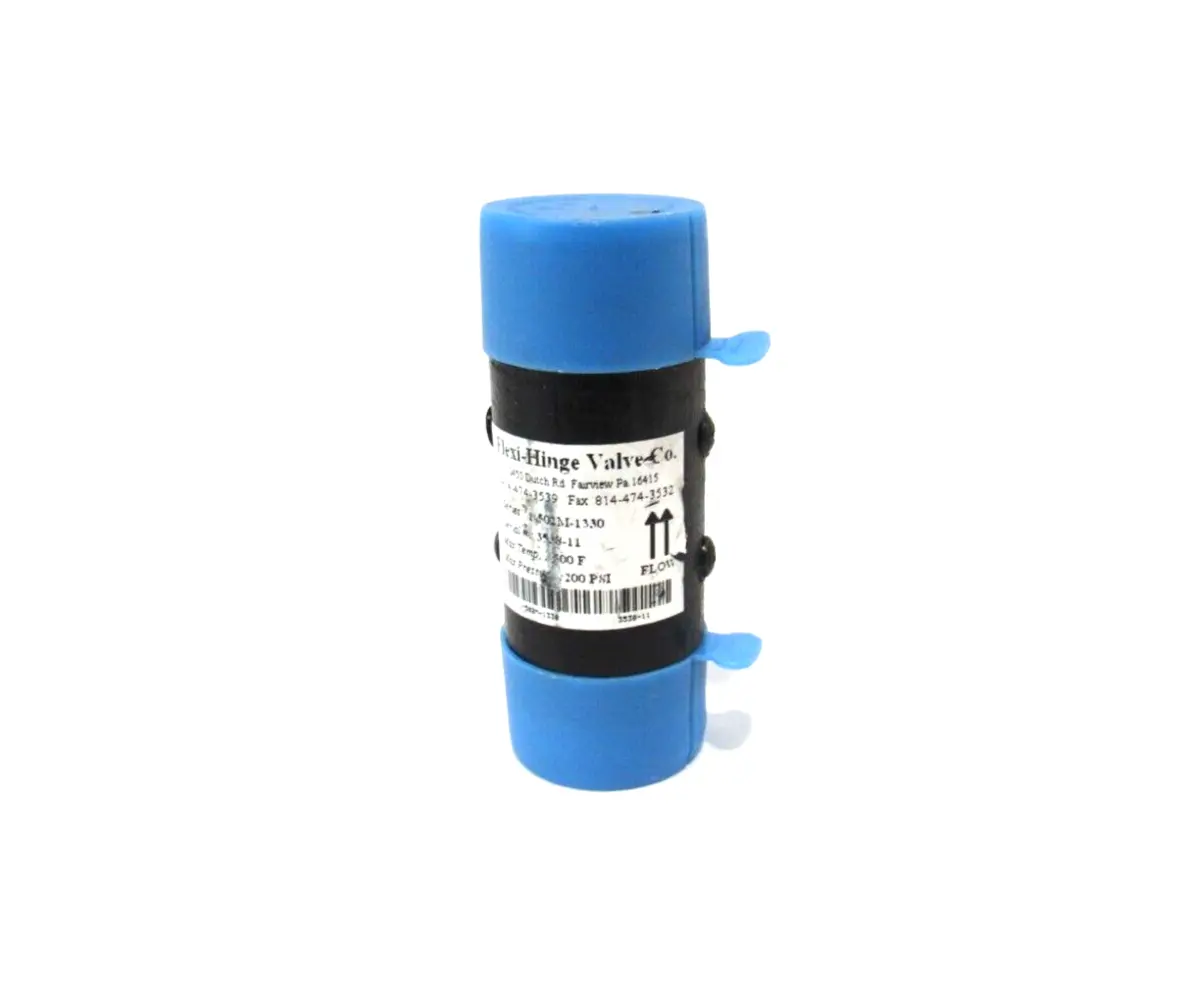 NEW FLEXI-HINGE VALVE CO. 1-502M-1330 CHECK VALVE 1502M1330
