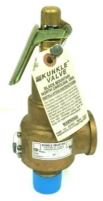 NEW KUNKLE 6010FEE01-LM STEAM RELIEF VALVE 6010FEE01LM 6010FEE01LM0045