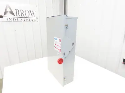 Eaton DH364NRK Fusible Disconnect Safety Switch 200A 600V 3Ph 3R Rainproof