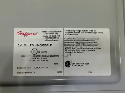 NEW HOFFMAN A24H2408GQRLP