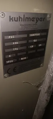 USED 2000 KUHLMEYER ZBS