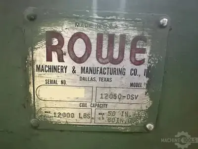USED 1965 ROWE 12050-DSV