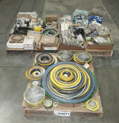 3 PALLETS OF ASSORTED SEALS