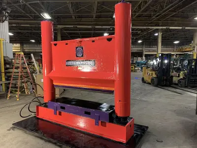 USED BLACK CLAWSON ROLL SPLITTER