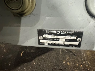 SQUARE D SIZE 0 COMBINATION MOTOR STARTER / D
