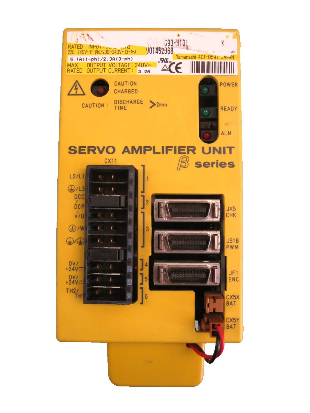 USED FANUC A06B-6093-H101 K